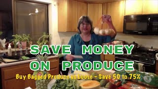Cut Your Grocery Bill in Half/ 3 Tricks to save money on Produce/ Fruits and Vegetables/ Economides