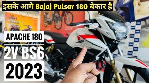 New Tvs Apache RTR 180 2V Bluetooth RM Launch 2023 Price Mileage New Update Full Review