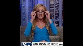 Kat Timpf takes glasses off