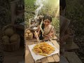 Miniature Doll Cooking Giant Crispy Fries 🍟 | Indian Village ASMR #miniaturecooking