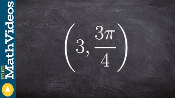 Convert a polar point to rectangular
