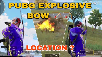 pubg new weapon explosive bow 🏹 ! pubg 2.4 update new events #pubgmobile #pubgnewevents #bgmi