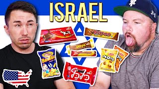 Americans Try Weird Israeli Snacks for the First Time