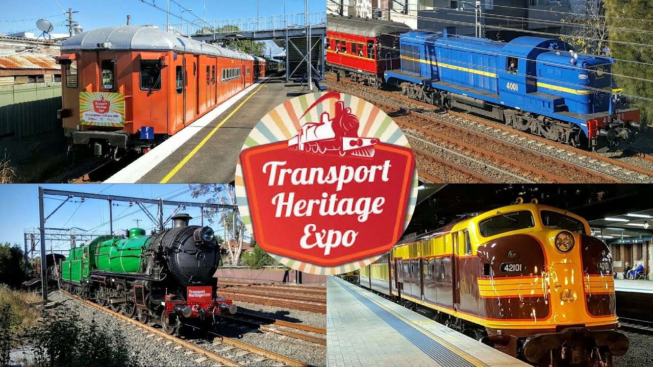 Sydney Trains Vlog 1336: NSW Transport Heritage Expo 2016 + The Great ...
