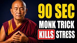 The Monk Trick That Lowers Cortisol in 90 Seconds