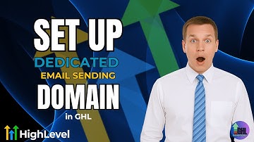 Set Up a Dedicated Email Sending Domain in GoHighLevel | Boost Deliverability & Professionalism 📧