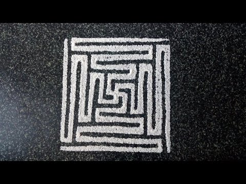 jain-gahuli-||-swastik-||-simple-gahuli-design-||-easy-gavli-making