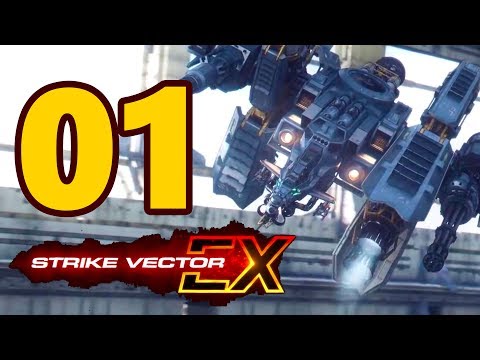 Прохождение Strike Vector EX — 01 —  [Без комментариев]