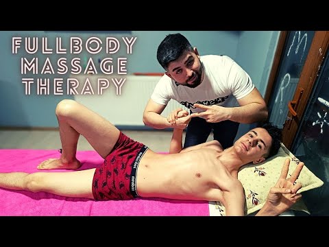 FULL BODY MASSAGE WITH TICKLING AND PLENTY OF RELAXATION - ASMR CHEST,LEG,BACK,HAND,ARM MASSAGE