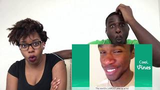 DARIUS BENSON VINE COMPILATION REACTION!!