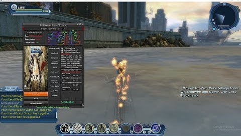 DC Universe Online +36 Trainer [HACK] - SpeedHack & Exobit Radar = Easy Farm