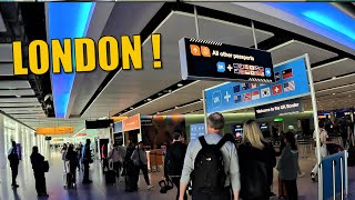 ⭐ LONDON:: Trek from Plane to Hotel at Heathrow Airport