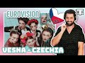 Czechia Eurovision 2023 - Music Teacher analyses My Sister&#39;s Crown by Vesna (Reaction)