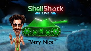 Very Nice Shots / video 265 / #shellshocklive #gaming #tanks #verynice #trickshots