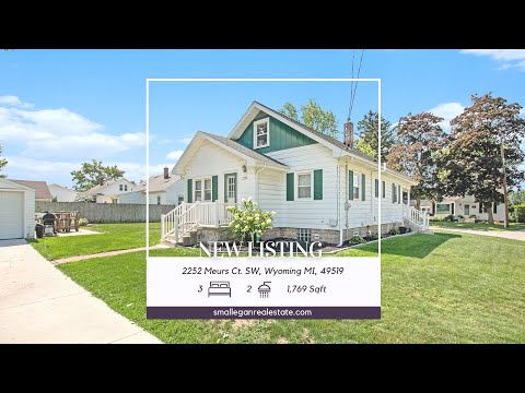 2252 Meurs Court SW, Wyoming, MI home video tour