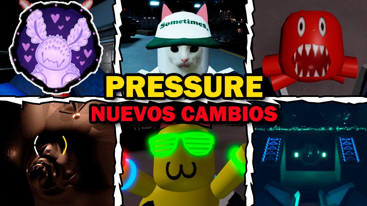 PRESSURE Roblox MINI UPDATE NUEVAS MECANICAS SKINS DEEP SEA 