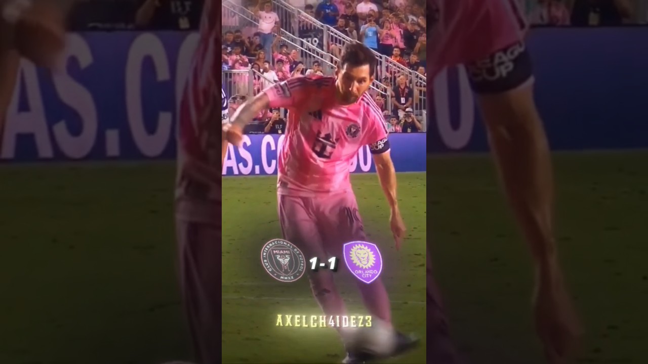 Aura 💀🤯 Inter Miami vs Orlando City Semifinales de Leagues Cup 3-1 🏆🐐 Messi a otra final 🤯🐐 