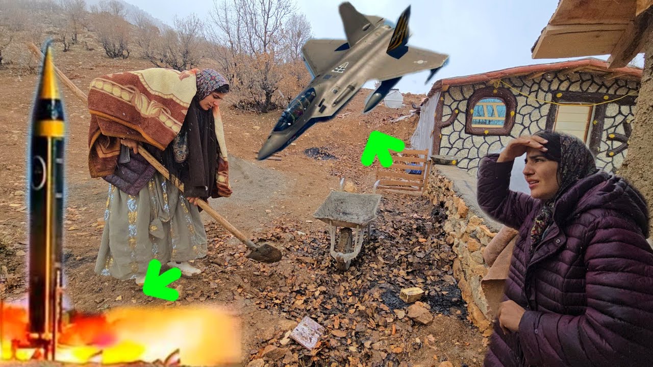 rain, war and survival | life of a single nomadic mother in iran mountains