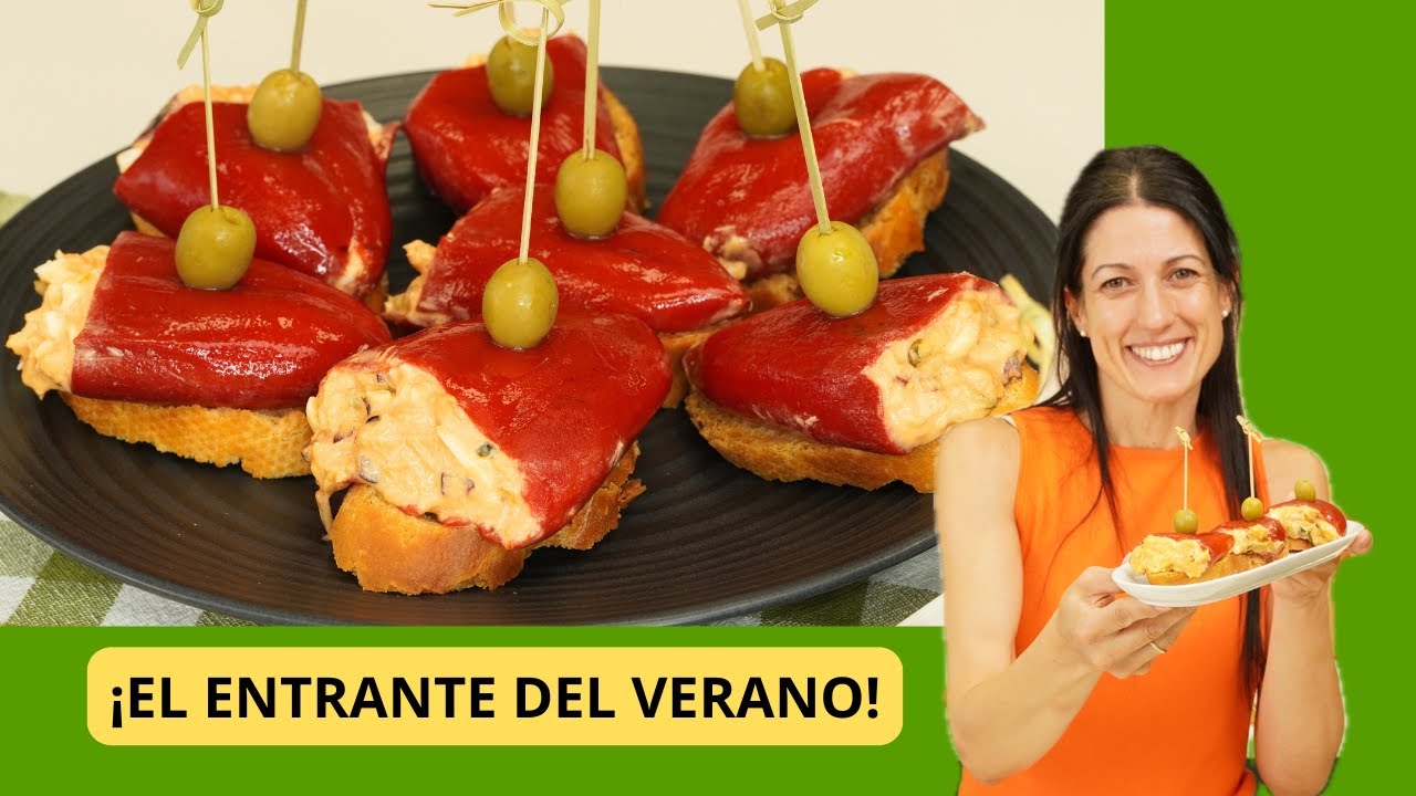 Pimientos del Piquillo Rellenos de Atún. ¡¡El Entrante del Verano!!