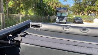 1987 Porsche 911 Convertible Top Operation