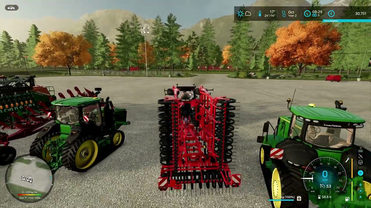 FARMING SIMULATOR 22 | HARVESTING COTTON | Back Roads County 4x| TIMELAPSE #14🚜🎖