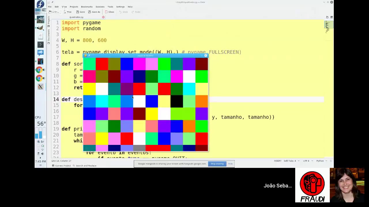 workshop pygame, parte 2 - YouTube