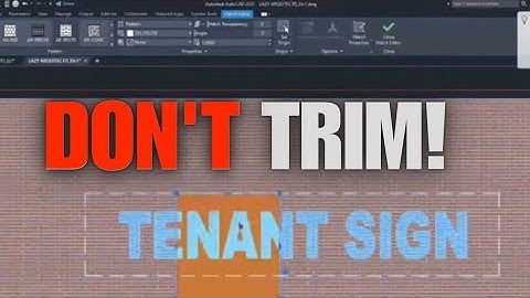 How to Mask an Object in AutoCAD & Avoid Trimming