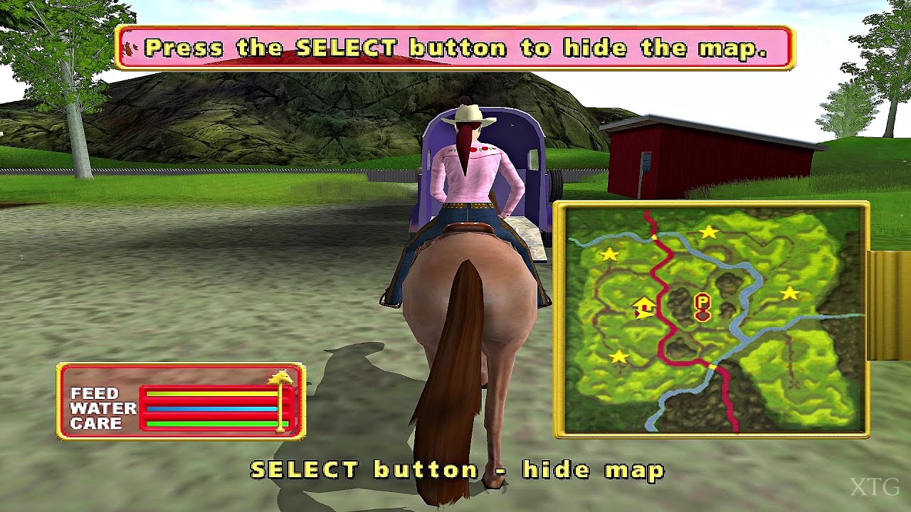 Barbie Riding Stage Riding - Game PLAYSTATION 2 PS2 Complete