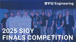 SIOY 2025: Watch 7 Innovative BYU Student Teams Present Groundbreaking Ideas