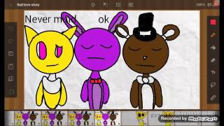 Fnaf love story part 1 | foxy x chica {{Discontinued due to being old and cringy}}