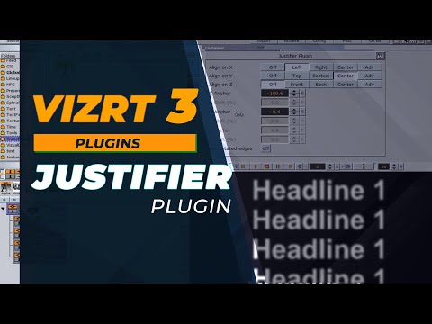 Vizrt 3 Justifier Plugin Tutorial