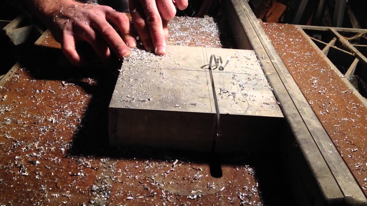 cutting 2" aluminum on a table saw YouTube
