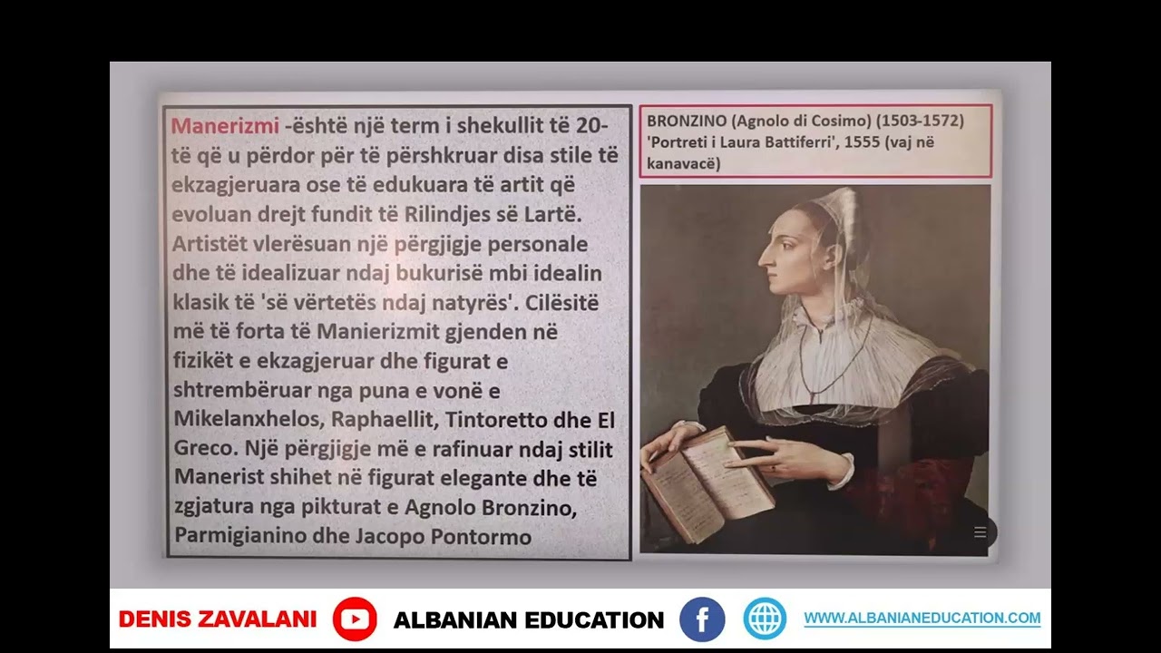 9 16 010 Java 21 Edukatë figurative vlerësimi i periudhave dhe drejtimeve të artit