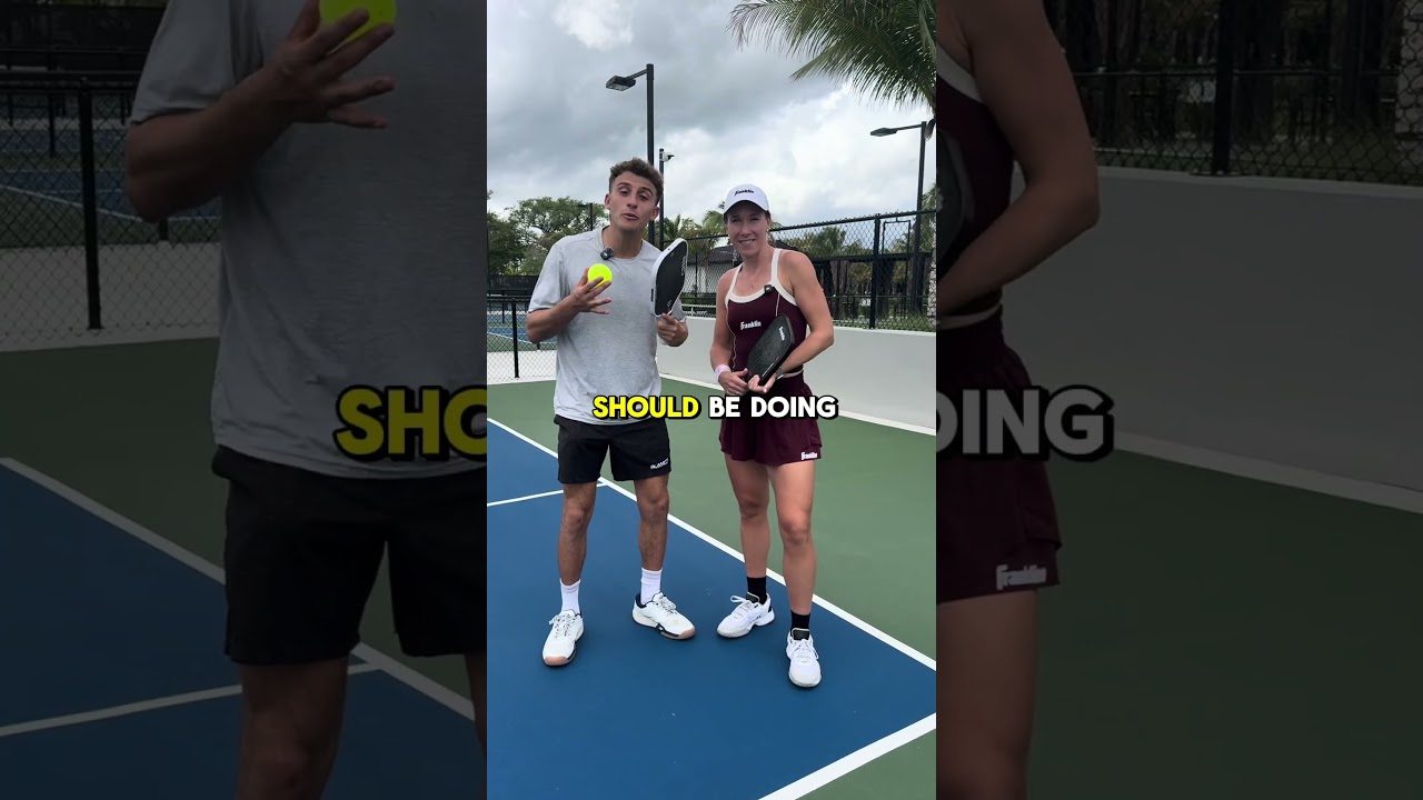 Your Partner Is Hitting a 3rd Shot Drop — What Are You Doing?
