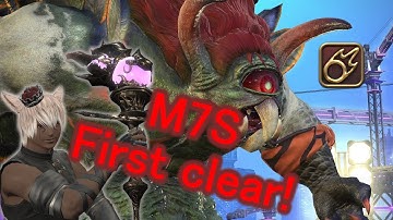 [FFXIV] M7S first clear! - BLM POV (2.20 GCD)