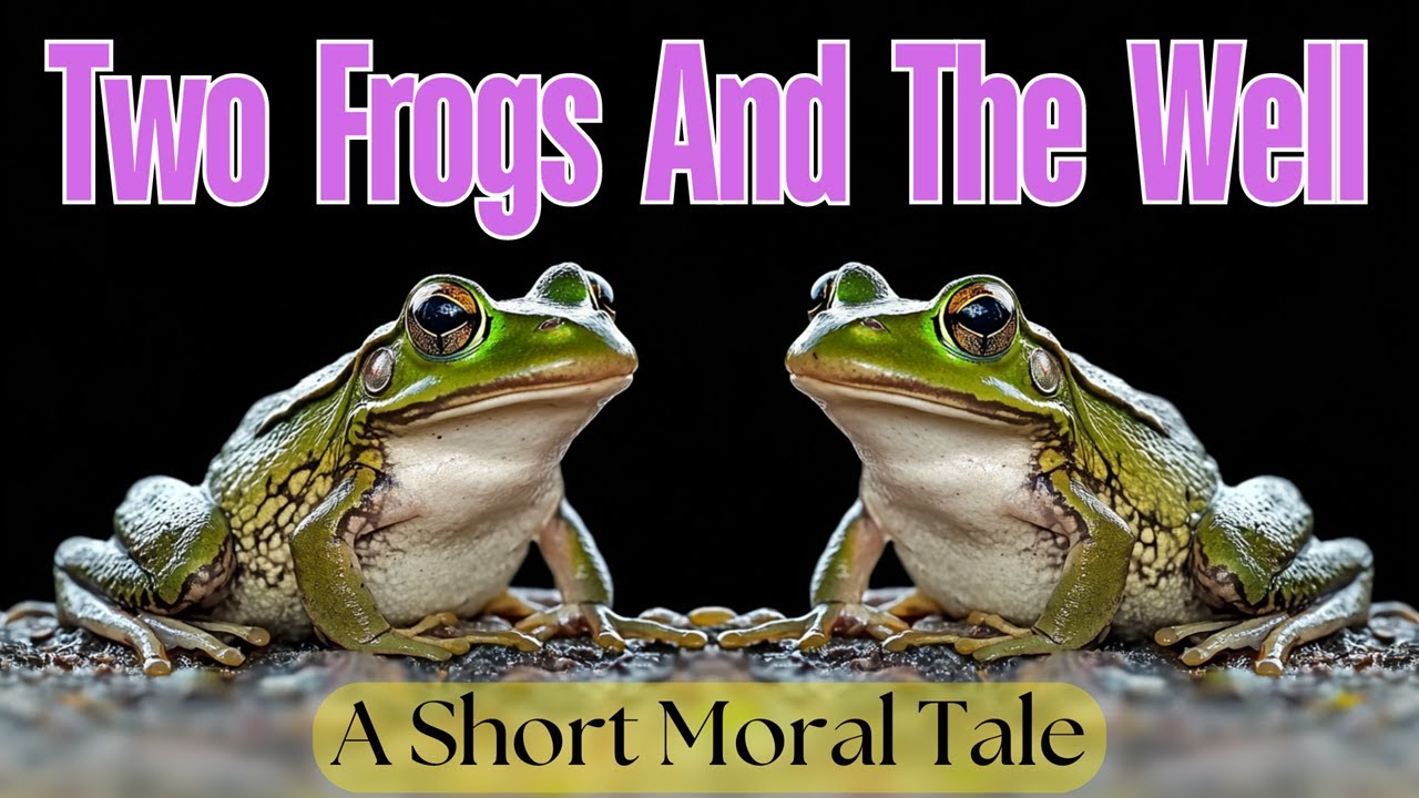 Video thumbnail for TWO FROGS AND THE WELL | A Moral Story for Kids and Children @shortmoraltales