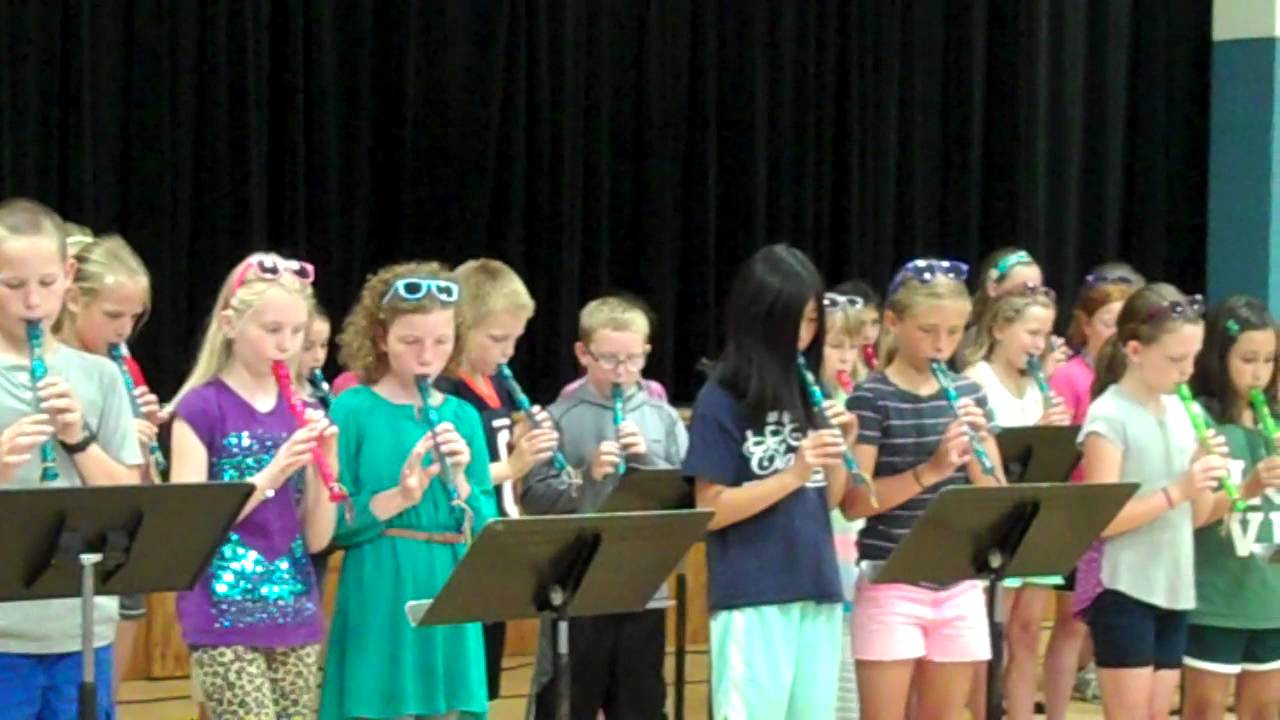 Recorder Concert Part 2 2015 YouTube