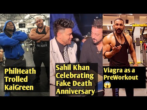Sahil Khan celebrating Manoj Patil Fake Death Anniversary+Tarun Gill using Viagra as a PreWorkout 😱😱