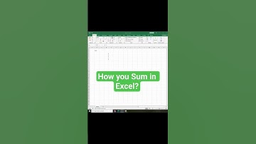 SUM in Excel | Shortcut for Autosum #autosum #excel #microsoftexcel #excelformula #excelshortcuts