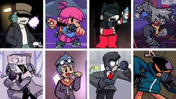 FNF R A M Hex V2 0 But Different Characters Sing It 🎵 Everyone Sings R A M