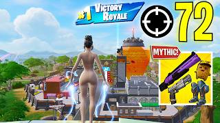 72 Elimination Solo Vs Squads Gameplay "Build" Wins (NEW! Fortnite Chapter 7 Season 3)