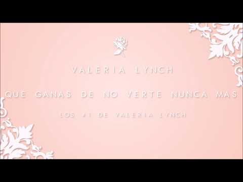 Valeria Lynch | Que ganas de no verte nunca mas
