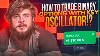 🔴 BINARY OPTIONS: TRADING WITH KEY OSCILLATOR - PROFIT $7,8K | Binary Options Strategy | Options