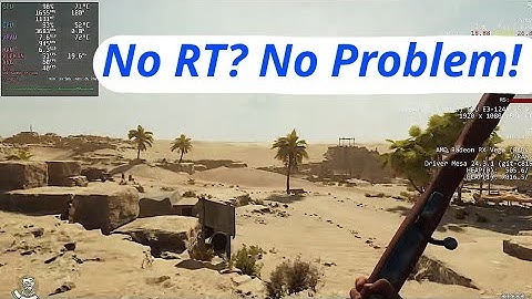 Emulate Hardware Ray Tracing Support on Old GPUs (GCN Old)