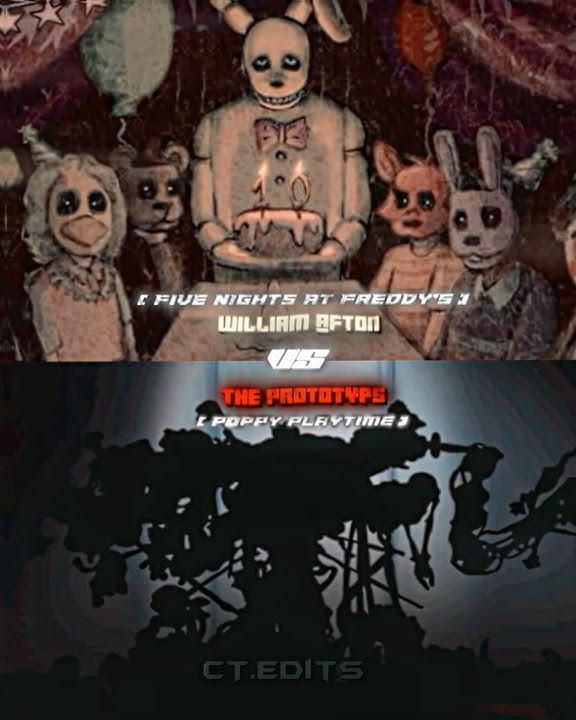 William Afton vs The Prototype | IB @presencevfx #viralshort #fnaf #vsbattle #fnafedit