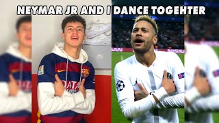 Neymar and I dance TOGETHER! 🕺🏼#Shorts