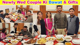 Ghar Per Ki First Dawat🥳 | Newly Wed Couple Dawat😍