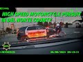 High Speed Motorcycle Pursuit In Del Norte County