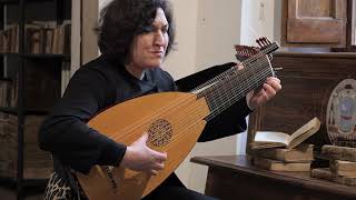 J. S. Bach  Prelude, Fugue and Allegro in Eflat major BWV 998  Evangelina Mascardi, baroque lute