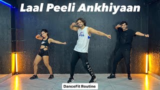 Laal Peeli Akhiyaan | Shahid K - Kriti S | Fitness Dance | Akshay Jain Choreography #ajdancefit